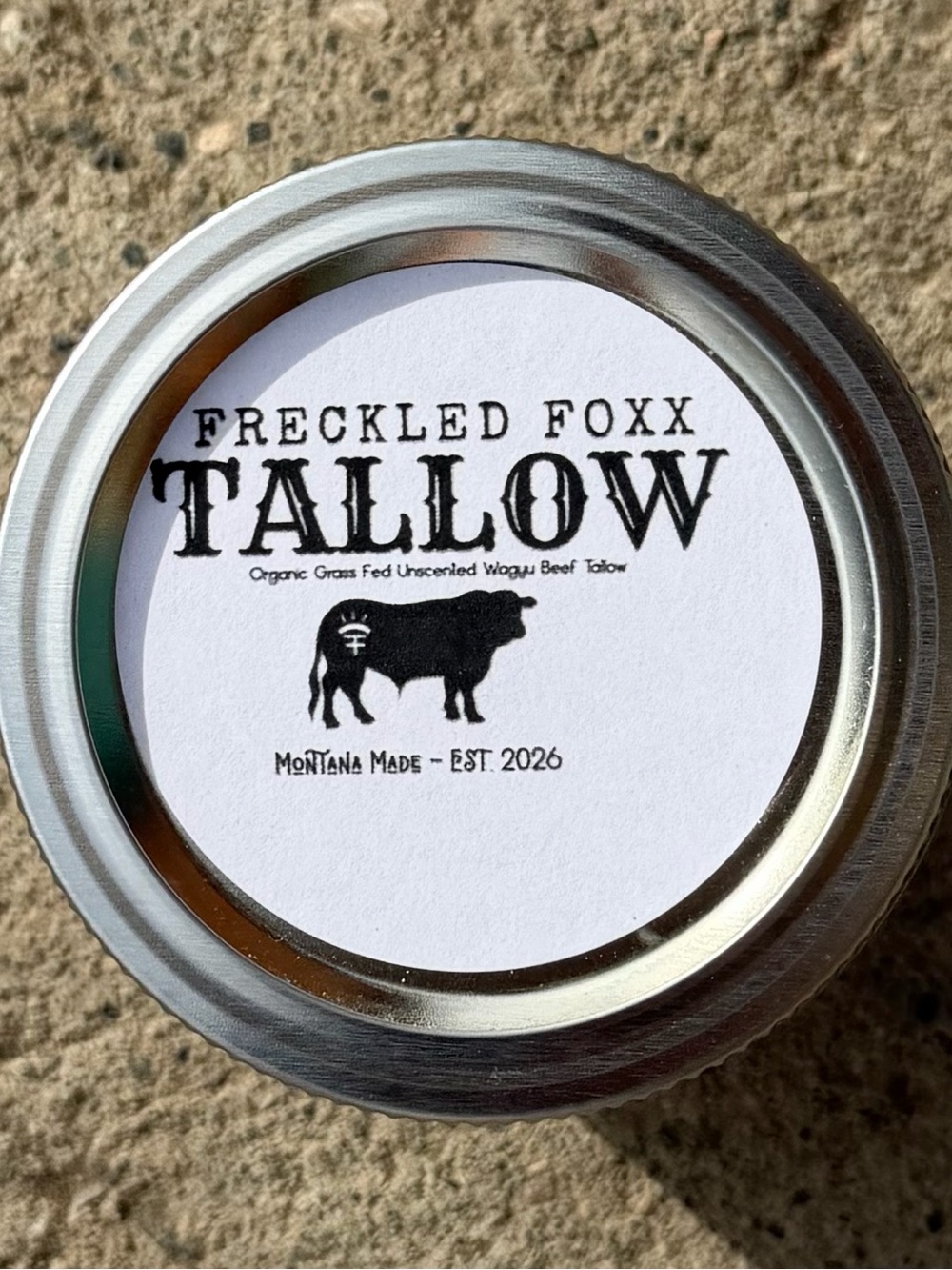 Freckled Foxx Outfitters Tallow - Unscented Wagyu Beef Tallow